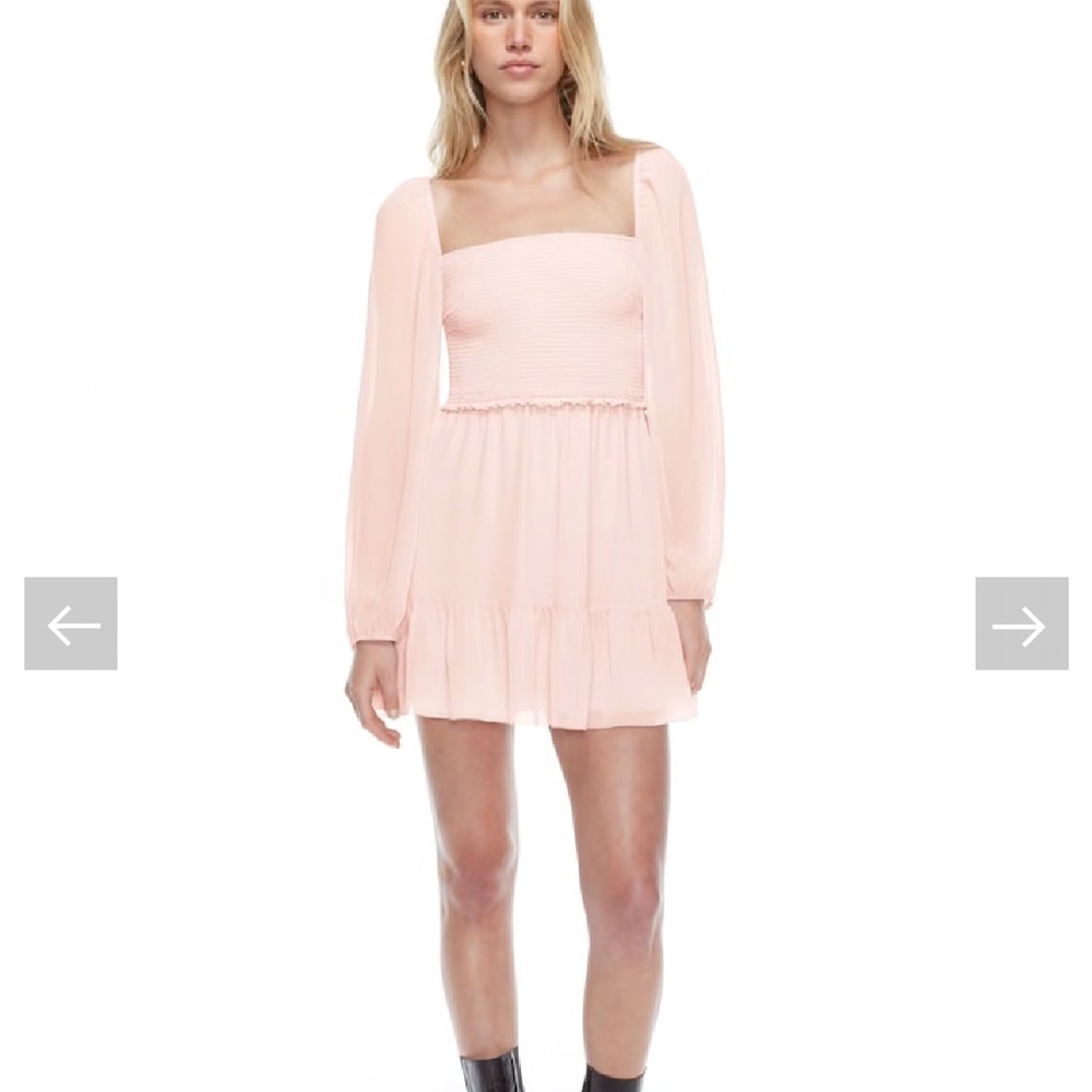 Wilfred Aritzia Tempest Long-Sleeve Dress